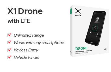X1 Drone remote car starter