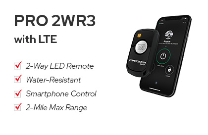 PRO 2WR3 remote car starter